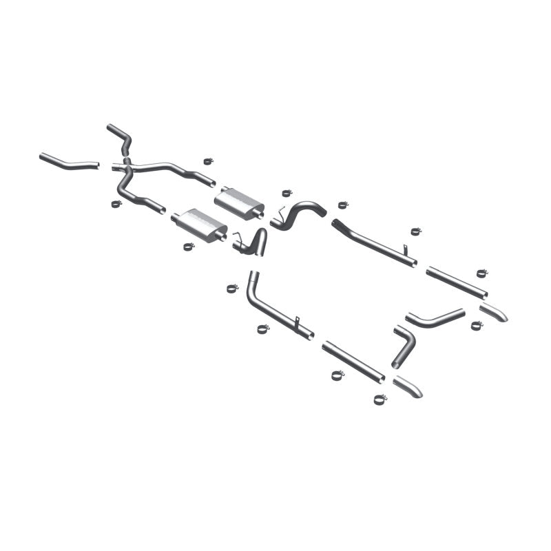 MagnaFlow Sys C/B 55-57 Chevy Bel-Air - mag16792