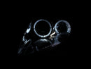 ANZO 2000-2005 Mitsubishi Eclipse Projector Headlights w/ Halo Black - anz121332
