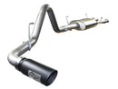 aFe MACHForce XP Exhausts Cat-Back SS-409 EXH CB Toyota Tundra 07-09 V8-4.7L (blk tip) - afe49-46009-B