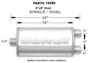 MagnaFlow Muffler Mag SS 18X5X8 2.5X2/2 C/D - mag12280