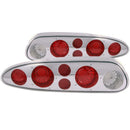 ANZO 1993-2002 Chevrolet Camaro Taillights Chrome - anz221011