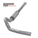 Diamond Eye KIT 4in CB SGL MFLR RPLCMENT PIPE SS 01-05 CHEVY/GMC 6.6L 2500/3500 - depK4110S-RP