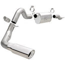 MagnaFlow Cat-Back, SS, 2.5/3in, Single Psgr Side Polished 4in Tip 2015 Ford F150 5.0L V8 Ext Cab - mag19079