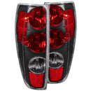 ANZO 2004-2012 Chevrolet Colorado Taillights Black - anz211007