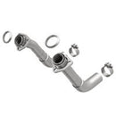 MagnaFlow 66-72 Chevy C10 Pickup V8 2-Piece Front Exhuast Pipe Kit (2in Tubing/Clamps/Inlet Flanges) - mag15380