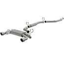 MagnaFlow 14-15 BMW M235i L6 3.0L SS CB Titanium Coat Perf. Sport Dual Split Rear Ext Exht - 4in Tip - mag19188