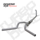 Diamond Eye KIT 4in TB DUAL AL: 99-03 FORD 7.3L F250/F350 - depK4320A