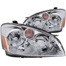 ANZO 2005-2006 Nissan Altima Crystal Headlights Chrome - anz121294