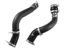 aFe BladeRunner 3in Black Intercooler Tubes Hot & Cold Side Kit for 13-14 Dodge RAM Diesel 6.7L (td) - afe46-20134-B