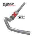 Diamond Eye KIT 4in CB SGL MFLR RPLCMENT PIPE AL CHEVY/GMC 6.6L 2500/3500 2006-2007.5 - depK4122A-RP