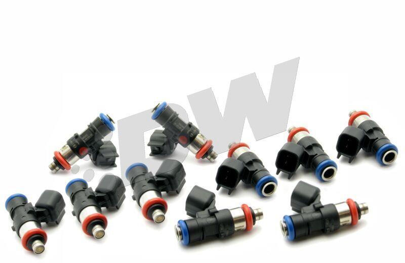 DeatschWerks 03-06 Dodge Viper (Drop In) / 92-02 Viper (Top Feed Only) 50lb Injectors - Set of 10 - dw16U-03-0050-10