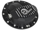 aFe Power Pro Series Rear Differential Cover Black w/Machined Fins 16-17 Nissan Titan XD(AAM 9.5-14) - afe46-70362