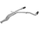 aFe MACHForce XP DPF-Back Exhaust 3in SS w/ 5in Black Tips 2014 Dodge Ram 1500 V6 3.0L EcoDiesel - afe49-42045-B