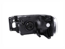 ANZO 2002-2005 Dodge Ram 1500 Crystal Headlights Black - anz111022