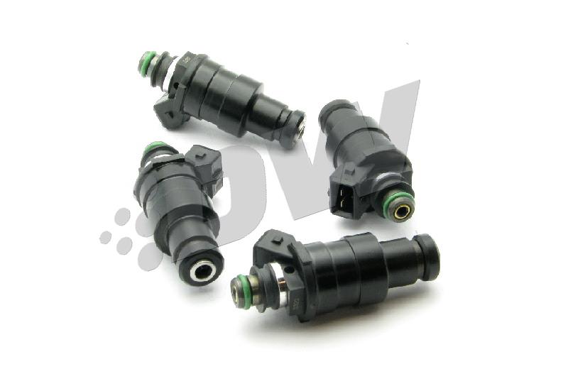 DeatschWerks Evo VIII/IX / 95-99 DSM 4G63T 1200cc Low Impedance Top Feed Injectors - dw42M-02-1200-4