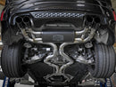 aFe MACH Force-Xp 3.5in. 304 SS C/B Exhaust System 15-18 BMW X5 M (F85) V8-4.4L (tt) - Black Tip - afe49-36341-B