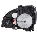 ANZO 2002-2004 Nissan Altima Crystal Headlights Black - anz121109