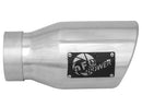 aFe MACH Force-Xp 3in Inlet x 4-1/2in Outlet x 9in Length 304 Stainless Steel Exhaust Tip - afe49T30451-P09