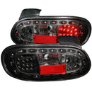 ANZO 1998-2005 Mazda Miata LED Taillights Black - anz321212