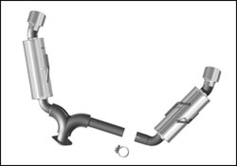 MagnaFlow Sys C/B 07 Nissan Altima coupe 2.5L - mag16825