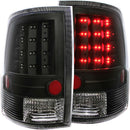 ANZO 2009-2015 Dodge Ram 1500 LED Taillights Black - anz311144
