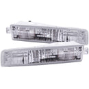 ANZO 1997-2001 Honda Prelude Euro Parking Lights Chrome - anz511012