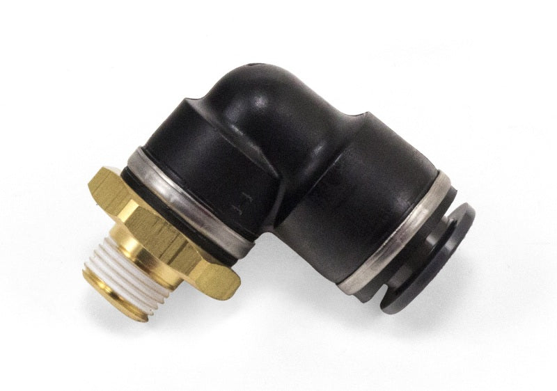 Air Lift Elbow- Male 1/8in Npt X 3/8in Tube - alf21854