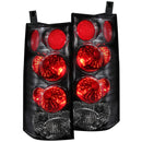 ANZO 2003-2015 Chevrolet Express Taillights Black - anz211090