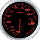 DEFI Advance BF Red 60mm Oil Temperature Gauge (Metric) - defiDF10402