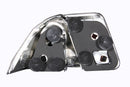 ANZO 2001-2004 Honda Civic Taillights Black - anz221048