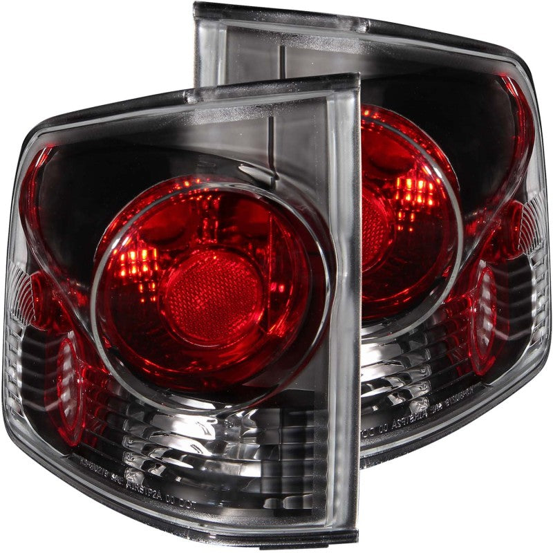 ANZO 1995-2005 Chevrolet S-10 Taillights Dark Smoke 3D Style - anz211165