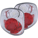 ANZO 2001-2003 Ford F-150 Taillights Chrome - anz211066