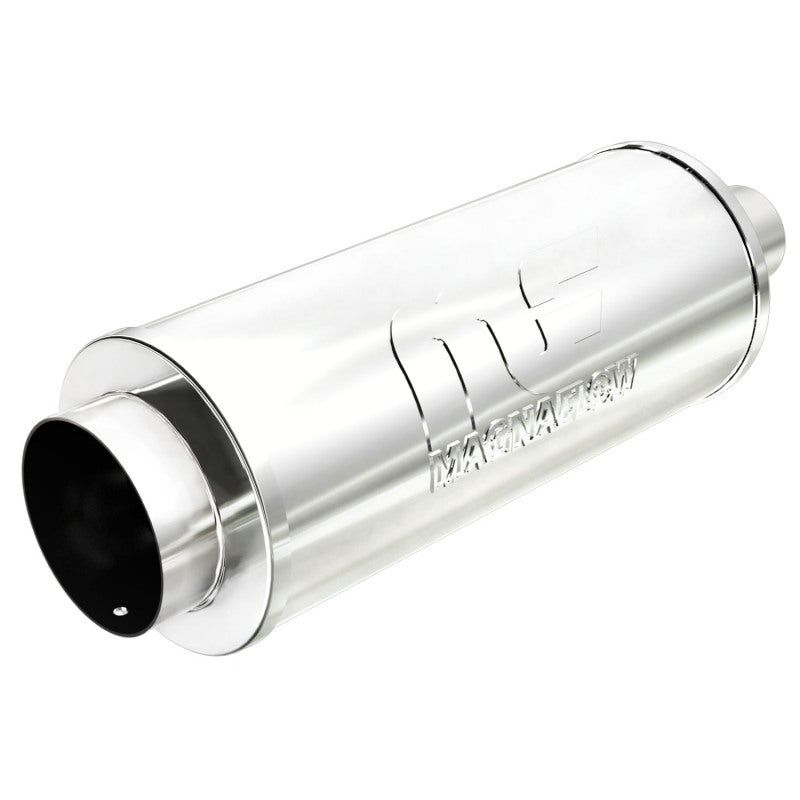 MagnaFlow Muffler W/Tip Mag SS 14X6X6 2.25/4. - mag14846