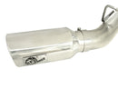 aFe MachForce XP Exhaust 4inch DP-Back All SS 2011-14 GM Diesel Trucks V8-6.6L LML Polished - afe49-44043-P