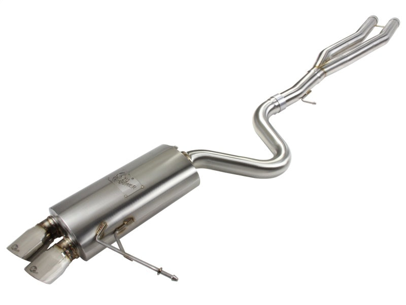 aFe MACHForce Exhaust Cat-Back SS-304 w/ Polished Tips 07-13 BMW 328i (E92/93) L6 3.0L Non-Turbo - afe49-36313