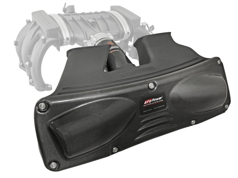 aFe Black Series Cold Air Intake 12-15 Porsche Carrera/Carrera S 3.4L/3.8L - afe52-12352-C