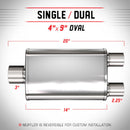 MagnaFlow Muffler Trb SS 14X4X9-3/2.25 C/D - mag13278