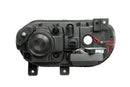 ANZO 2008-2014 Dodge Challenger Projector Headlights w/ Halo Black (CCFL) (HID Compatible) - anz121306