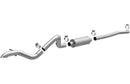 MagnaFlow 2018+ Jeep Wrangler 3.6L SS Driver Side Rear Exit w/o Tip Cat-Back Exhaust - mag19386