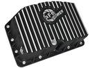 AFE Pro Series Engine Oil Pan Black w/Machined Fins; 11-16 Ford Powerstroke V8-6.7L (td) - afe46-70322