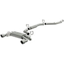 MagnaFlow 14-15 BMW M235i L6 3.0L SS CB Titanium Coat Perf. Sport Dual Split Rear Ext Exht - 4in Tip - mag19188