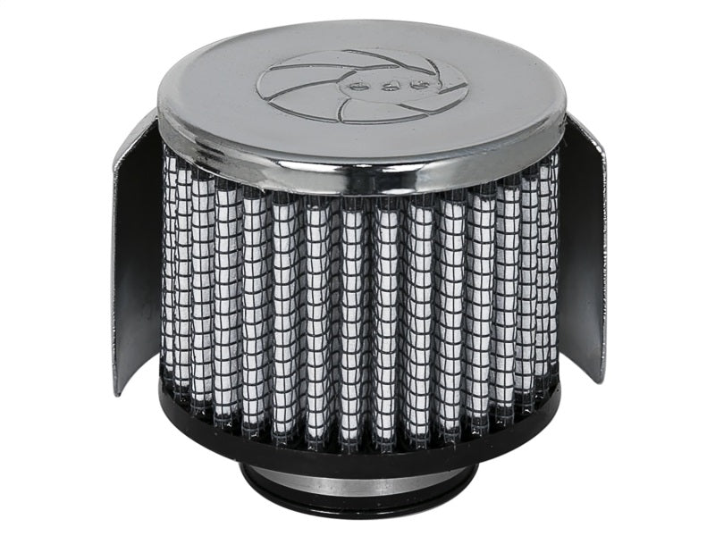 aFe MagnumFLOW Air Filters CCV PDS A/F CCV PDS 1-3/8Fx3Bx3T(Chr w/HS)x2-1/2H - afe18-01382