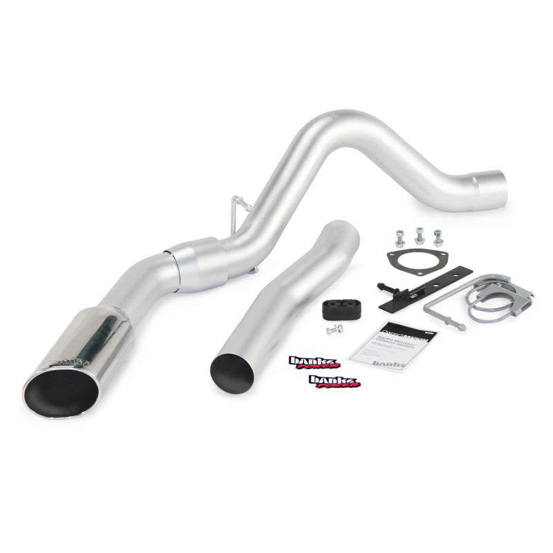 Banks Power 11-14 Chev 6.6L LML ECLB/CCSB/CCLB Monster Exhaust Sys - SS Single Exhaust w/ Chrome Tip - gbe47786