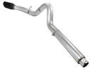 aFe Atlas 5in DPF-Back Aluminized Steel Exh Sys, Ford Diesel Trucks 08-10 V8-6.4L (td) Black tip - afe49-03054-B