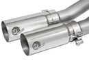 aFe Rebel Series CB Middle-Side Exit SS Exhaust w/ Polished Tips 09-16 GM Silverado/Sierra V6/V8 - afe49-44070-P