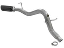 aFe LARGE BORE HD 3.5in DPF-Back SS Exhaust w/Black Tip 2016 GM Colorado/Canyon 2.8L (td) - afe49-44064-B