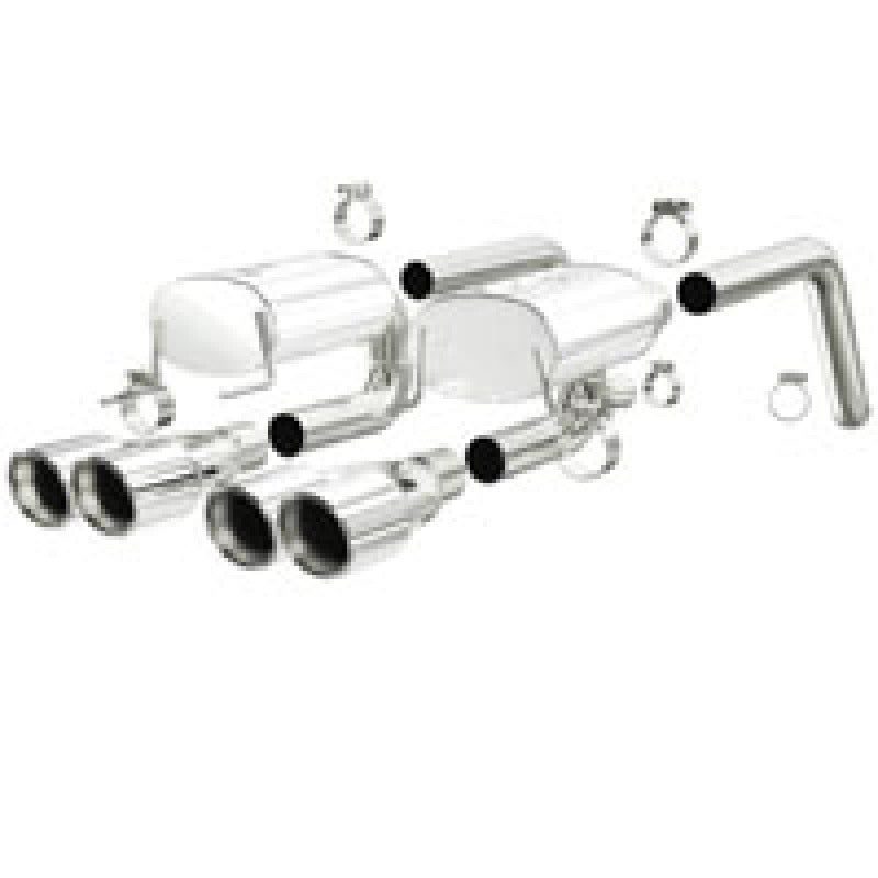 MagnaFlow Sys C/B 05- C6 Corvette rear sys - mag15886