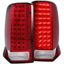 ANZO 2002-2006 Cadillac Escalade LED Taillights Red/Clear - anz311120
