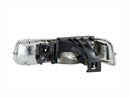 ANZO 1999-2002 Chevrolet Silverado 1500 Crystal Headlights Chrome - anz111011