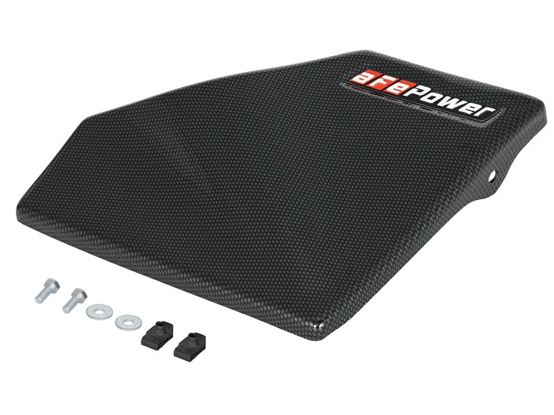 aFe MagnumFORCE Stage-2 Intake System Carbon Fiber Cover 15-17 MINI Cooper S (F55/F56) L4-2.0L (t) - afe54-12868-C